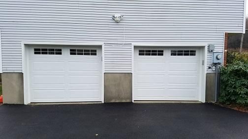 A recent garage door contractor job in the  area